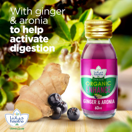 Organic Enhance Ginger & Aronia 60ml