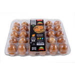 OVA PLUS Medium Brown Tray (12 Tray Per Carton)