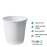 4oz x 1000 Pcs  Heavy Duty Double Wall Paper Cup Full White