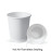 7oz Heavy Duty Double Wall Paper Cup Full White