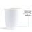8oz Heavy Duty Double Wall Paper Cup Full White