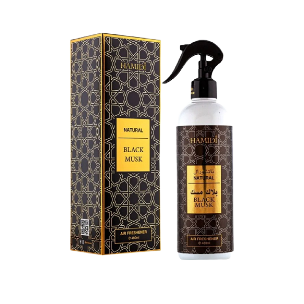 Natural Black Musk -  Luxurious Home Air Freshener Spray 480ML
