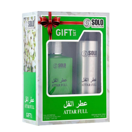 Non Alcoholic Attarfull 2 Pieces Perfume Gift Set For Unisex - Eau De Parfum 100ml & Perfume Body Spray 75ml
