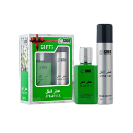 Non Alcoholic Attarfull 2 Pieces Perfume Gift Set For Unisex - Eau De Parfum 100ml & Perfume Body Spray 75ml