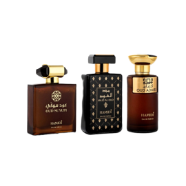 Ultimate Oud Collection Fragrance Perfume Gift Set - Oud Suyufi + Majd Al Oud + Oud Admire - Men Collection Perfumes Gift Set
