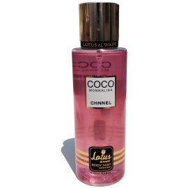Lotus Al Wadi Coco Monnalisa Fragrance, Body Mist Women signature Collection, 8.4 Ounce (6 piece Gift Set)
