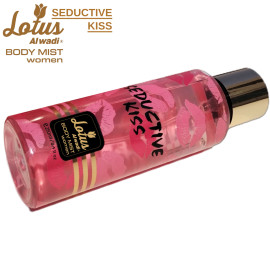 Lotus Al Wadi Seductive Kiss Fragrance, Body Mist Women signature Collection, 8.4 Ounce (6 piece Gift Set)