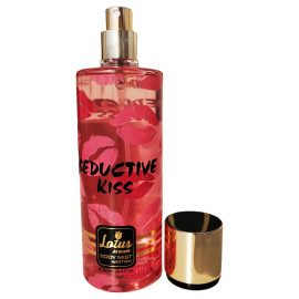 Lotus Al Wadi Seductive Kiss Fragrance, Body Mist Women signature Collection, 8.4 Ounce (6 piece Gift Set)