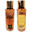 Lotus Al Wadi Wé Fragrance Body Mist Women Collection for Long-Lasting Odor Protection 8.4 Ounce (6 piece Gift Set)
