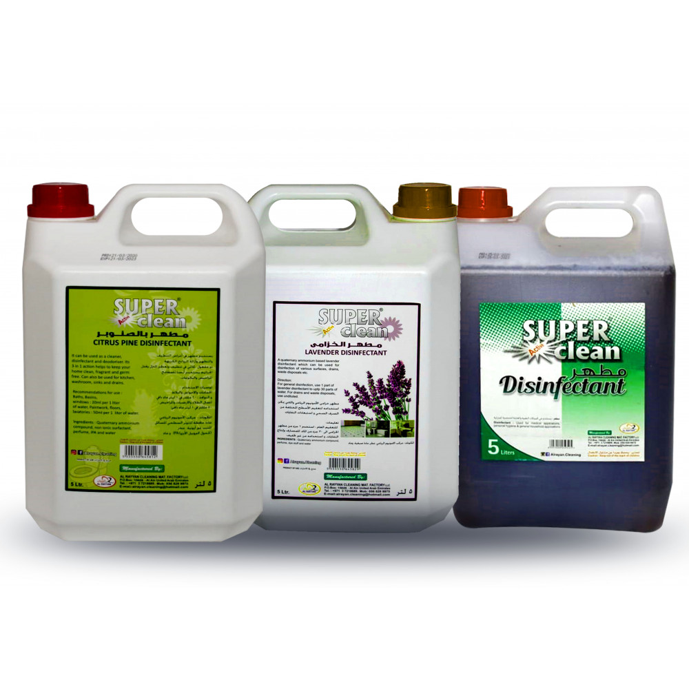 Super Clean Multipurpose  Disinfectant 5L ( Per Carton )