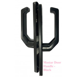 Mostar Door Handle - Black / White