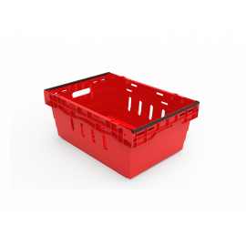 CRATE WITH BAIL ARM 600 X 400 X 253MM