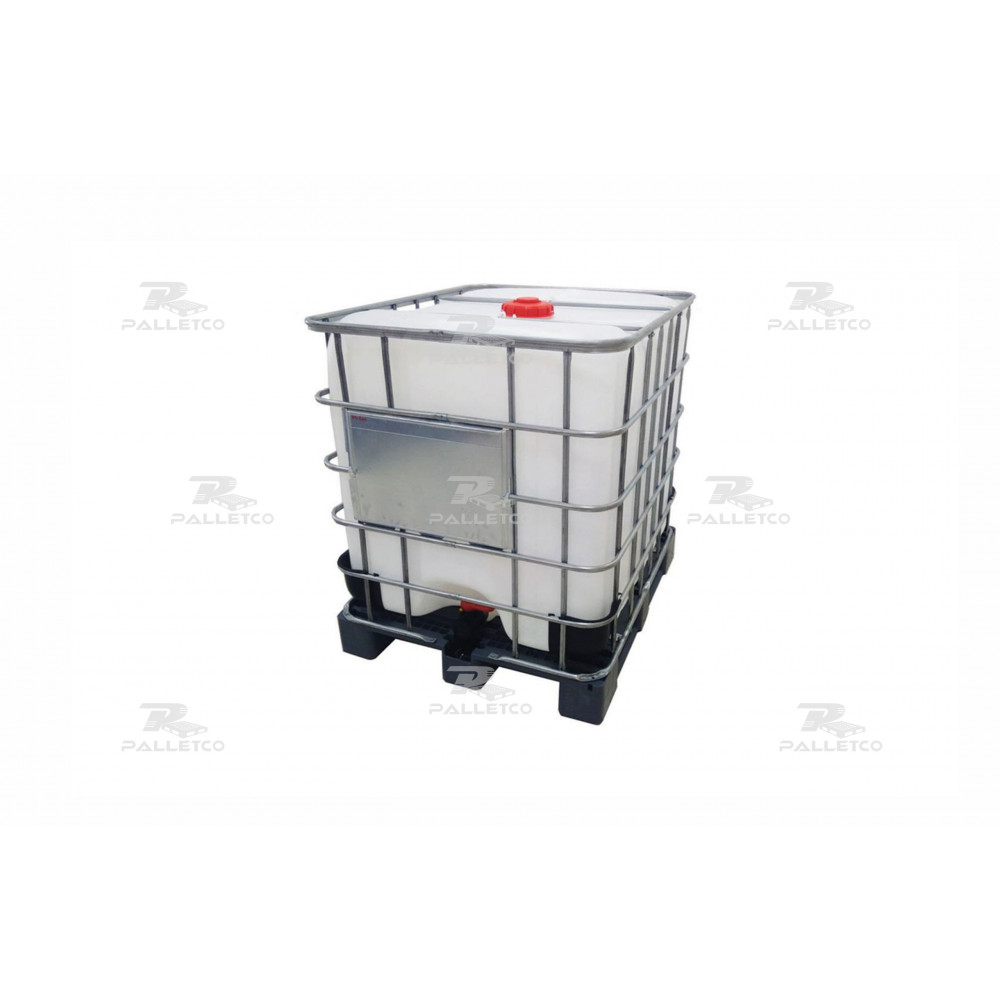 IBC TANK WITH PLASTIC PALLET