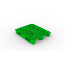 PLASTIC PALLET ST-13 3 RUNNER 1200 x 1000 x 150MM