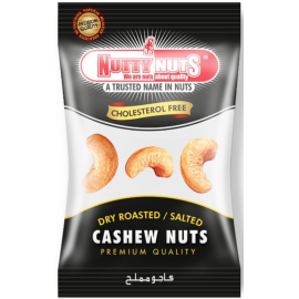 Cashew Nuts Dry Roasted And Salted 40g Pack of 12