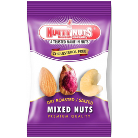 Luxury Mixed Nuts Dry Roasted And Salted 40g 