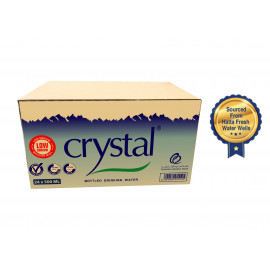 Crystal Bottled Drinking Water 500 ML ( 24 Pieces Per Box )