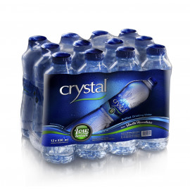 Crystal Bottled Drinking Water 330 ML ( 12 Pieces Per Pack )