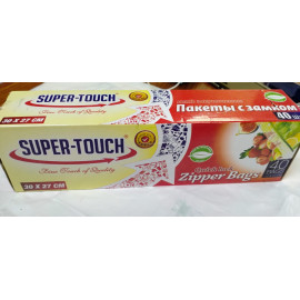Super Touch Quick lock Zipper Bags (40bags per pack)