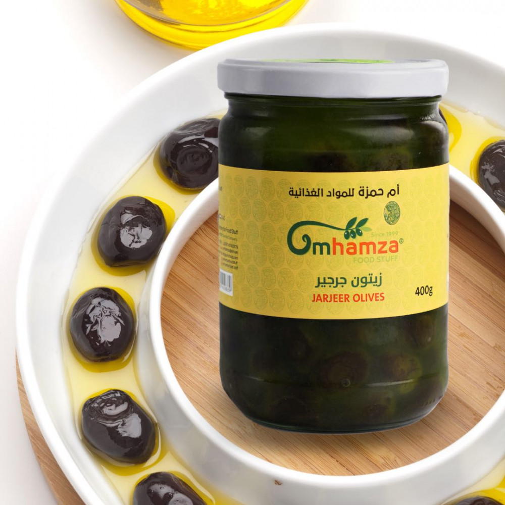 Jarjeer Black Olives ( 400 Grams )